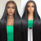 Perucas frontais de renda Mizio 32 polegadas 13x6 cabelo humano liso Perucas frontais de renda Mizio 32 polegadas 13x6 cabelo humano liso