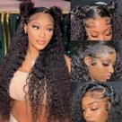 Perucas frontais de renda SQU&CIR Deep Wave 71 cm Cabelo humano 180% de densidade Perucas frontais de renda SQU&CIR Deep Wave 71 cm Cabelo humano 180% de densidade