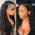 Perucas frontais de renda Wingirl 180 Density HD 13x4 Brazilian Deep Wave