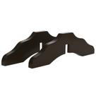 Pés de apoio para cães Arf Pets Free Standing Wood Dog Gate
