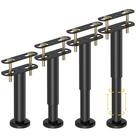 Pés de apoio para cama Wlrrcwdttc ajustáveis 18-32 cm, 4 peças Pés de apoio para cama Wlrrcwdttc ajustáveis 18-32 cm, 4 peças