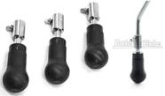 Pés de Borracha para Surdo Torelli Kit com 3 Unidades haste 12.7mm com Amortecedor p/ DW, Gretsch, Ludwig