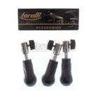 Pés de Borracha para Surdo Torelli RA005 Kit com 3 Unidades com Amortecimento para Diversas Marcas