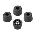 Pés de borracha redondos médios e extra altos Rubberfeet US 1,6 x 2,4 cm Pés de borracha redondos médios e extra altos Rubberfeet US 1,6 x 2,4 cm