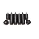 Pés madeira 4x2 tdc preto 12cm para cama box ou baú solteiro Pés madeira 4x2 tdc preto 12cm para cama box ou baú solteiro