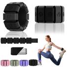 Pesas de Muñeca Sonkoloro Ajustables 0,9 kg Par Negro Pesas de Muñeca Sonkoloro Ajustables 0,9 kg Par Negro