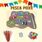 Pesca Peixe + Kit Atividade Diy Escola Junina Festa Em Geral