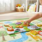 Pescaria Encaixe Divertido 3x1 Alinhavo Quadro Branco MDF Montessori Brinquedo Educativo Sensorial