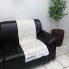 Peseira de Sofá Jacquard Luxo 2,10 x 0,45m Protetora Decorativa Caribe