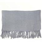 Peseira Decorativa Blanzy Algodão Cinza Claro