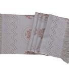 Peseira Decorativa Turin com Franja 58% Algodão / 42% Poliéster - Mandala Rose