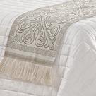 Peseira King Jacquard Rústico Corinto 5pç - 60% Algodão 40% Poliéster - Caqui