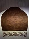 Peseira Xale Cama Bordado Richilieu King Size Linda