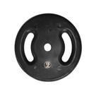 Peso de Ferro Fundido Injetado 0.714A para Musculação com Alça Lateral 10kg Preto