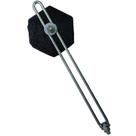 Peso para Garras de Serigrafia com Haste - 1,3 kg - Metal Preto