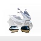 Peso Pezinho De Guidao De Moto Pcx 150 Titan 160 Cromado Par