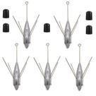 Pesos de pesca Allerfilery Sputnik Sinker, 5 unidades, 142 g cada Pesos de pesca Allerfilery Sputnik Sinker, 5 unidades, 142 g cada