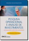 Pesquisa operacional e analise de investimentos