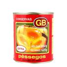 Pêssego em calda extra gb 450g - GERALDO BERTOLDI