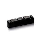 Pestana Baixo 4 Cordas Preta (10 Peças) Spirit NBG386-BLK F035 Pestana Baixo 4 Cordas Preta (10 Peças) Spirit NBG386-BLK F035