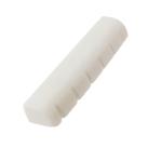 Pestana Nut Violão Aço em Osso 43mm Acessório para Violão Cordas Aço Precisão 43x6x9mm Osso Natural