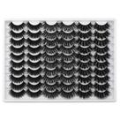 Pestañas Postizas LANFLOWER 5D Faux Mink 20mm Paquete al por Mayor