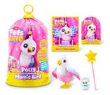 Pet Alive Passarinha Mágica na Gaiola Polly The Surprise Magic Bird - Candide