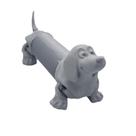 Pet Cachorro Salsicha articulado impressão 3d 14,5 Pet Cachorro Salsicha articulado impressão 3d 14,5