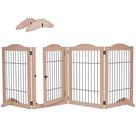 Pet Gate Arf Pets 4 painéis configuráveis em 360, madeira com 80 cm de largura