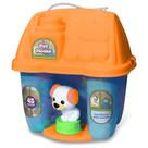 Pet Home com Blocos Azul - Baby Land - Cardoso Toys