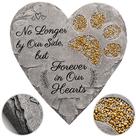 Pet Memorial Stone OBSI Rainbow Bridge para cães cinza