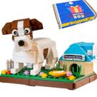 PET Raça Cachorro PARSON RUSSEL TERRIER Brinquedo Criativo Blocos de Montar 207 peças LetsGo Toys