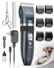 Pet Shaver Clippers oneisall, recarregável de baixo ruído, sem fio