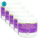 Pet zentrum soft gel com 30 cápsulas para cães e gatos kit com 5