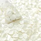 Pétalas de rosa de seda artificial Serwalin 300 unidades brancas marfim Pétalas de rosa de seda artificial Serwalin 300 unidades brancas marfim
