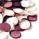 Pétalas de rosa Floroom Plum Faux Silk 300 peças de decoração de casamento