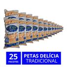 Petas Delícia 25 Pacotes 100g