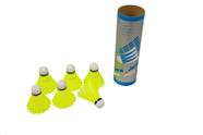 Peteca de badminton 360 Athletics de nylon com base de cortiça e faixa verde Peteca de badminton 360 Athletics de nylon com base de cortiça e faixa verde