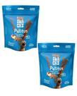 Petisco cães quatree palito carne/batata doce 500g kit 2un