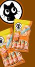 Petisco chuchups frango 4 unid 15g