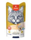 Petisco Cremoso Gatos Wanpy Sabores Sortidos 25uni Petisco Cremoso Gatos Wanpy Sabores Sortidos 25uni