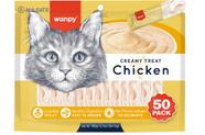 Petisco Cremoso para Gatos Wanpy/Truly Creamy 700g 50 Sachês (Sabores Sortidos) Petisco Cremoso para Gatos Wanpy/Truly Creamy 700g 50 Sachês (Sabores Sortidos)