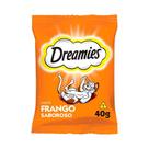 Petisco Dreamies Frango Para Gatos Adultos 40 g - 1 unidade Petisco Dreamies Frango Para Gatos Adultos 40 g - 1 unidade