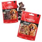 Petisco Natural CÂes Mastig Bombom Esofago 200g + Moela 80g