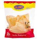 Petisco Natural Orelha Bovina Desidratada para cães adulto ou filhote snack mastigável pct 250gr