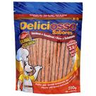 Petisco Palitinho Ossinho Para Cães Deliciosso Palito Fino Salmão 200g