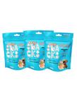 Petisco para cães quatree crock biscoito mix 400g-kit 3un