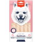 Petisco para cao wanpy creamy salmao e frango 70g - Yantai