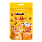 Petisco para Gato Friskies Party Mix Sabor Frango, Fígado e Peru 40g