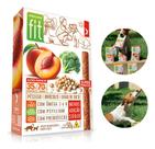 Petisco Pet Fit Spin Pêssego Brócolis Grão De Bico 50g Cão